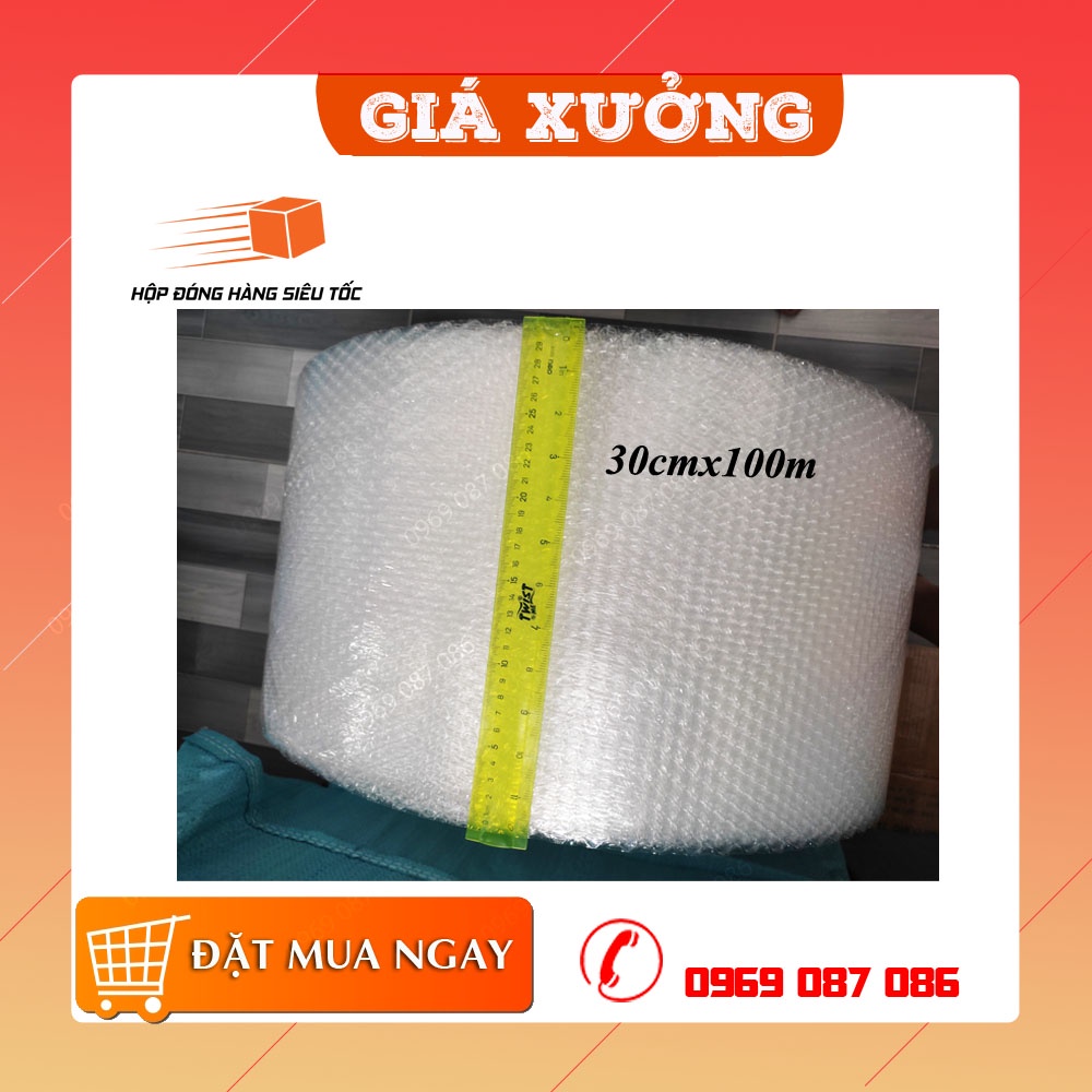 Xốp Hơi . Xốp chống xốc 30cm x 100m