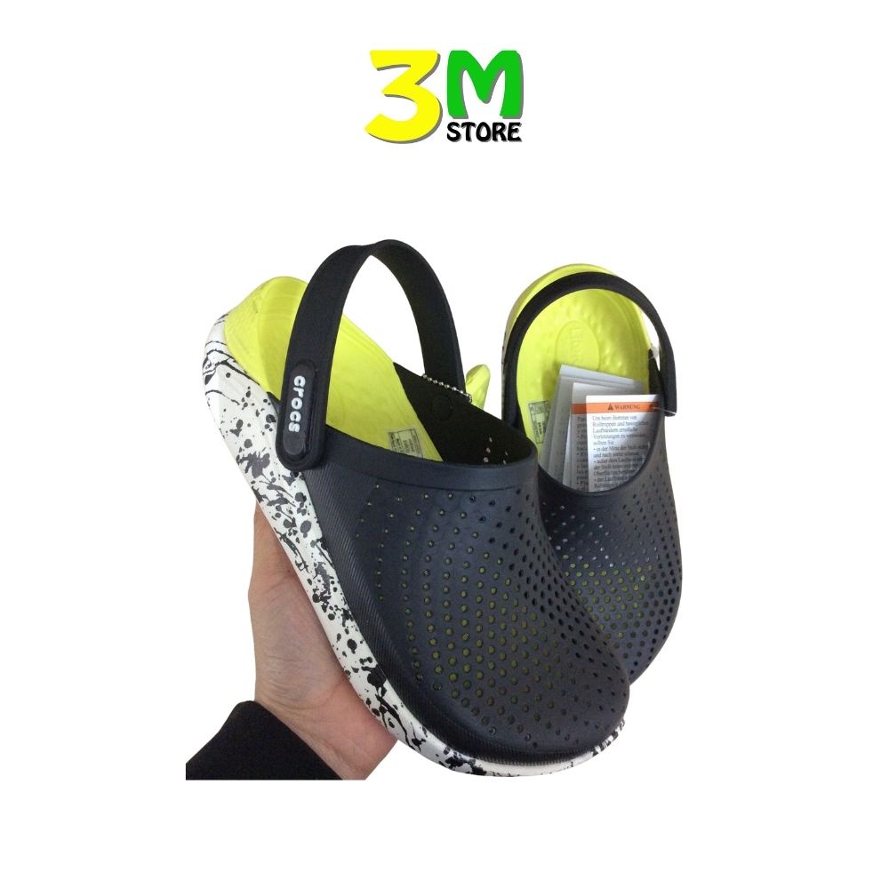 Dép Sục Cross Clog Literidde Đẹp, Êm, Bền Nhẹ Cho Nam Và Nữ mẫu camo vảy sơn.