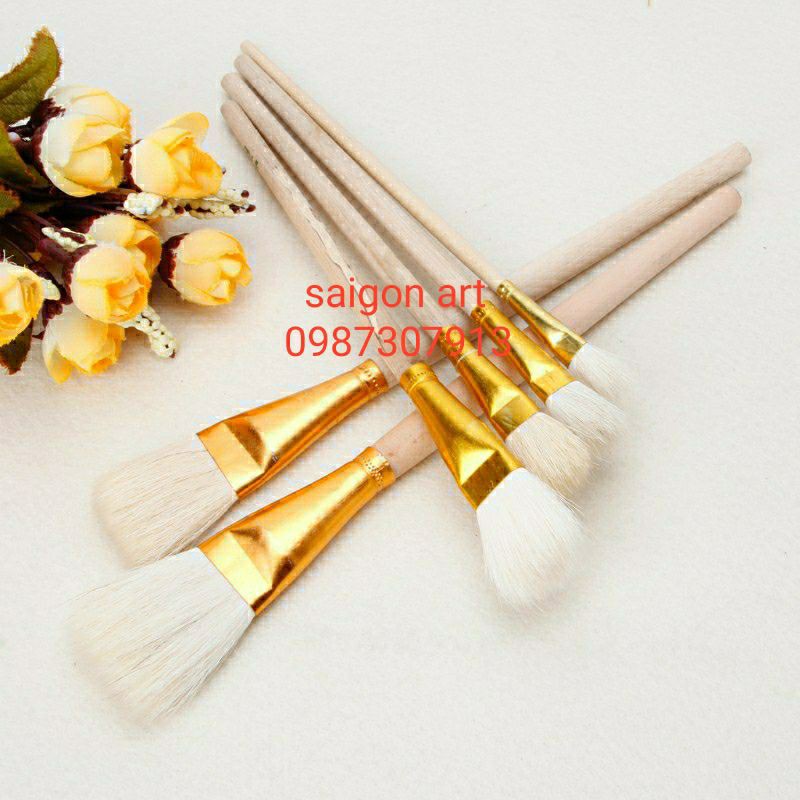 Cọ Lông Thỏ Mềm Sử Dụng Vẽ Vờn Tán Vân Mây