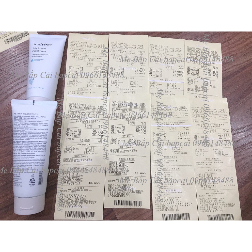 MBC M56 Sữa rửa mặt của INF các loại
