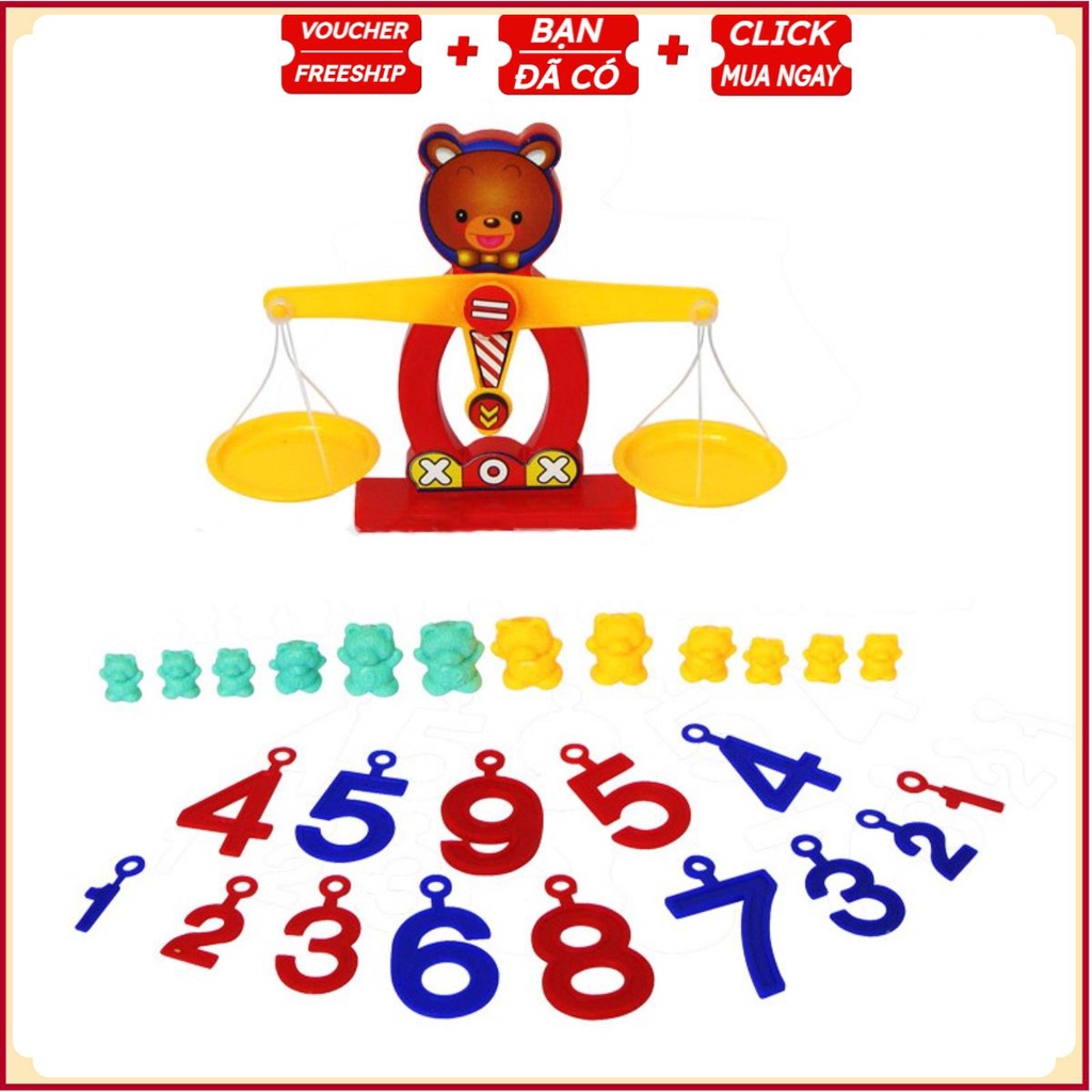 Bộ học cân nặng cân bằng thú vị Dream Toy (Giao màu ngẫu nhiên)