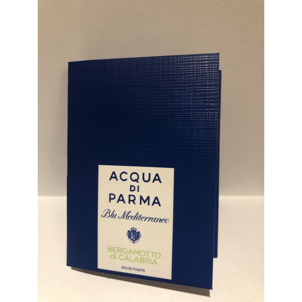 Nước hoa Acqua Di Parma Blu Mediterraneo Bergamotto Di Calabria vial 1.5ml