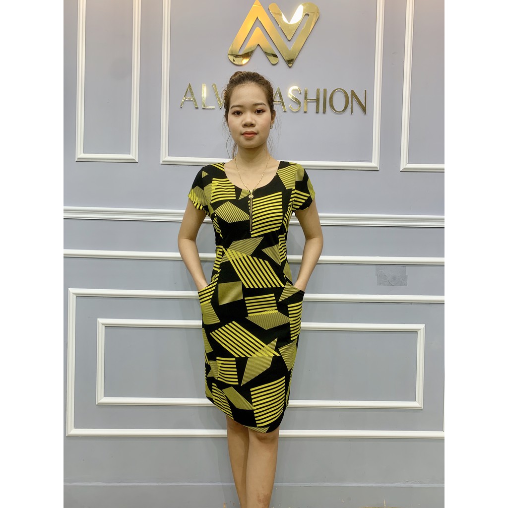 Váy trung niên U40 50 60 ĐỦ SIZE chất liệu cát hàn loại 1 thiết kế độc quyền | BigBuy360 - bigbuy360.vn