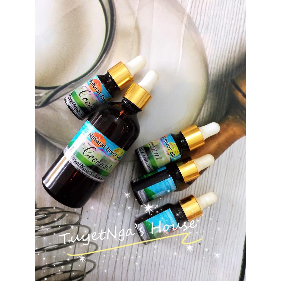 hương dừa làm son môi 10ml