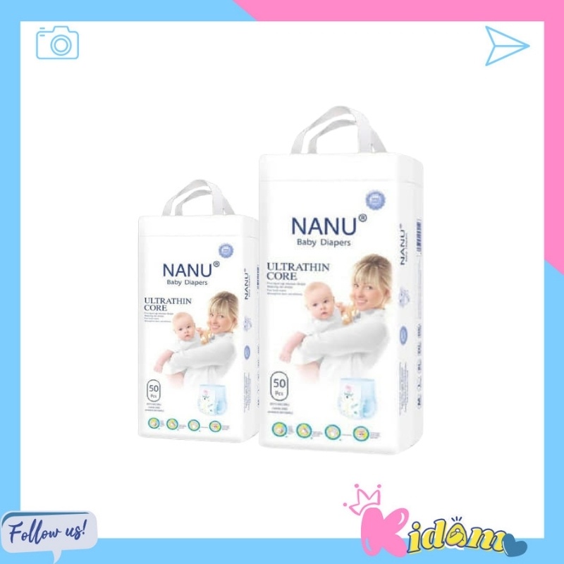 100 Bỉm quần Nanu baby hàng công ty chính hãng sz M.L.Xl.Xxl.Xxxl KIDAMO