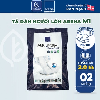 Tã dán người lớn Abena Abri Form Premium nhập khẩu Đan Mạch - thấm hút tới 2500ml gói 2 miếng