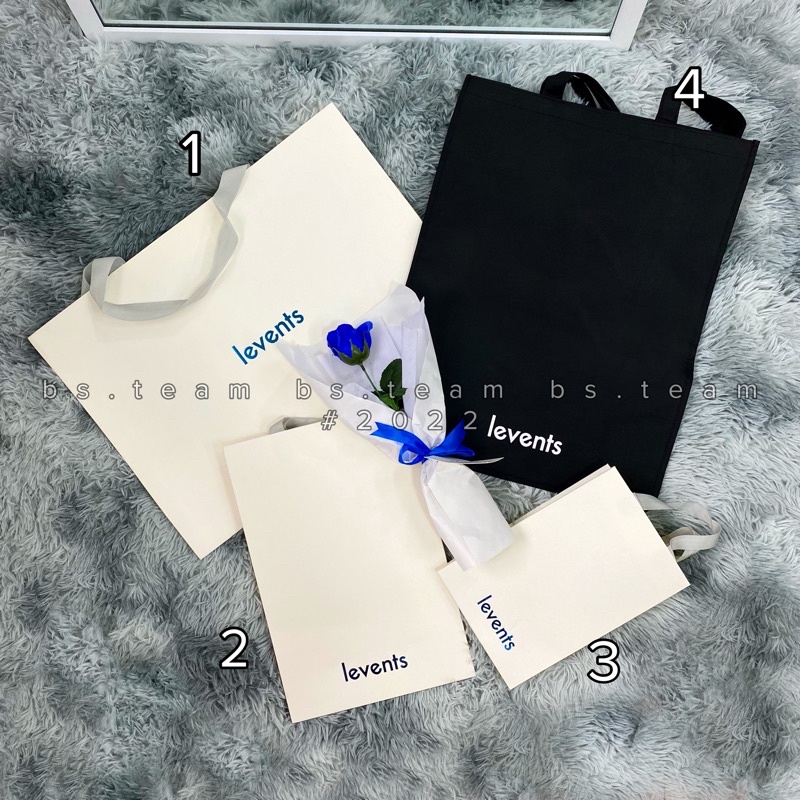 [Levents Chính Hãng] Phụ kiện túi tote vải - giấy LEVENTS