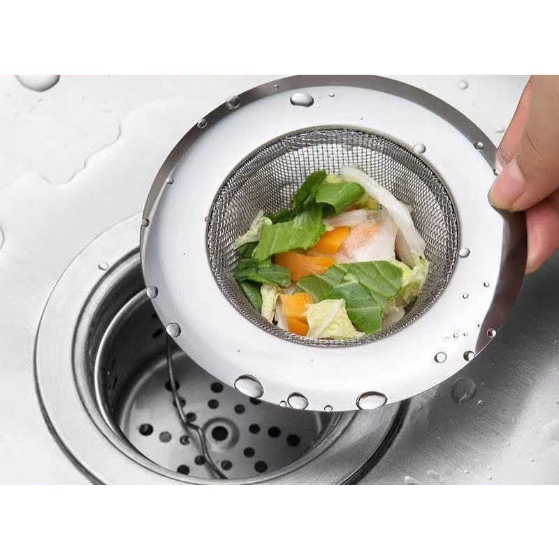 NẮP INOX CHẶN RÁC BỒN RỬA BÁT THOÁT NƯỚC TỐT - LẶT VẶT SHOP