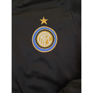 Áo khoác đá bóng intermilan đen