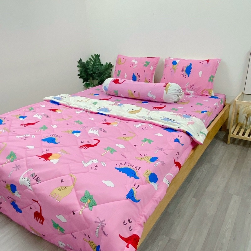 Bộ ga thun, drap thun 3D