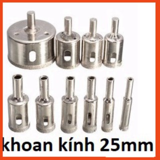 Mũi khoan kính 25 , mũi khoét gạch men, đá hoa cương, sứ, mũi khoét kiếng 25mm