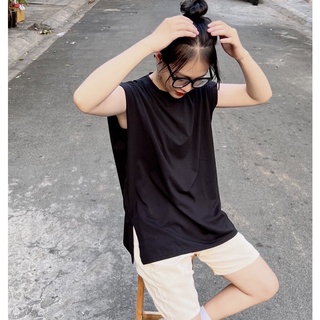 Áo kiểu tanktop th-173 2 màu đen và trắng