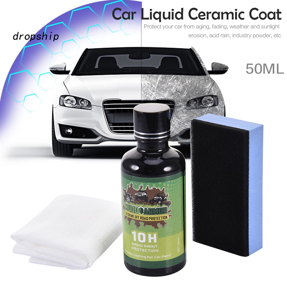 DPSP MUDD ARMOR 50ml 10H Nano Ceramic Car Paint Care Anti-scratch Liquid Coating