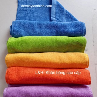 Khăn mặt màu tân thịnh, kt 30x50cm