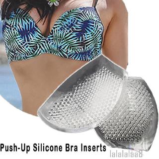 ☆➔❤1 Cặp Mềm Mại Trong Suốt Bikini Áo Ngực Chèn / Miếng Lót Tròn Silicon Tăng Cường / Đồ Bơi Đẩy Lên
