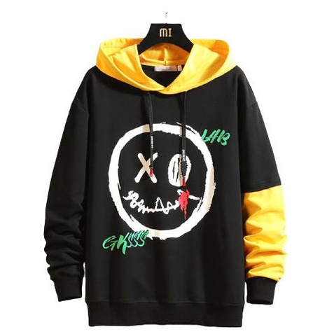 Áo thun tay dài in hình Fortklass XO SWEATER HOODIE