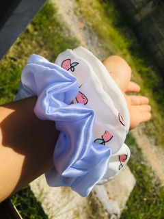 Cột tóc Scrunchies mẫu chanh
