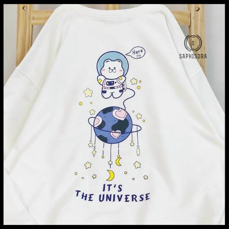 Áo Thun Dài Tay Sweater Nam Nữ Form Rộng Áo Thun Cổ Tròn Sweater Tay Dài Nam Nữ Unisex - Saphisdra | BigBuy360 - bigbuy360.vn