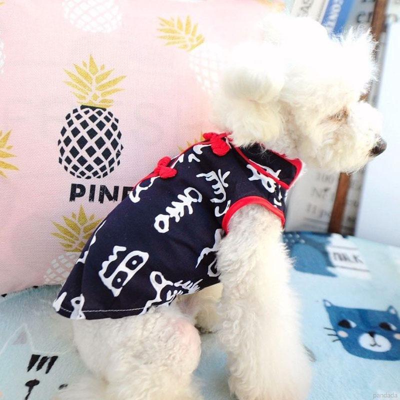 Trang Phục Sườn Xám Thời Trang Cho Thú Cưng