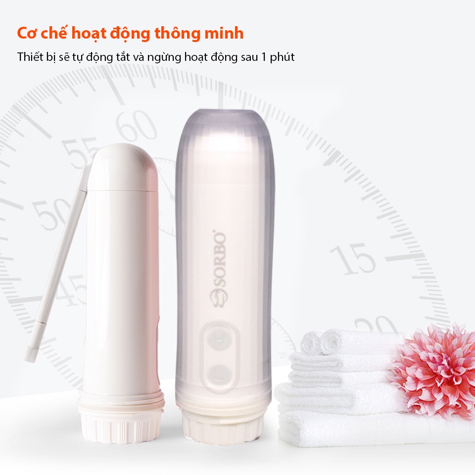 Vòi Xịt Vệ Sinh Cá Nhân Du Lịch Cầm Tay Mini Nhỏ Gọn Du Học Người Bệnh Trẻ Em