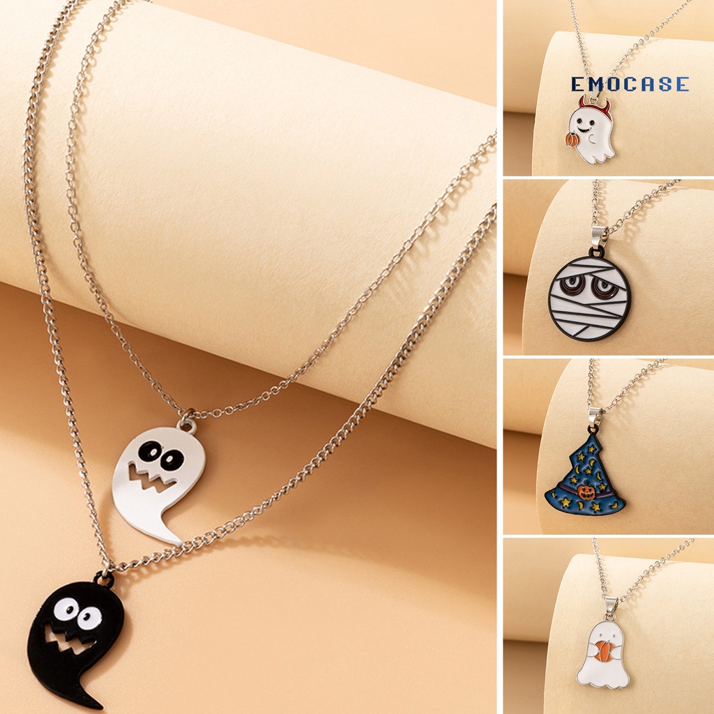 Ny-h Vòng cổ Trang Trí Halloween Vui Nhộn Có Thể Điều Chỉnh Phù Hợp Với Mọi Dịp Lễ Hội Hình Học Mắt Ma