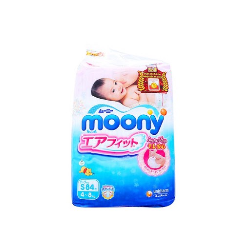 Tã Dán/Quần MOONY NHẬP KHẨU Newborn90, S84,L54, M64, M58, L44, Xl38, XL 44, XXL 26