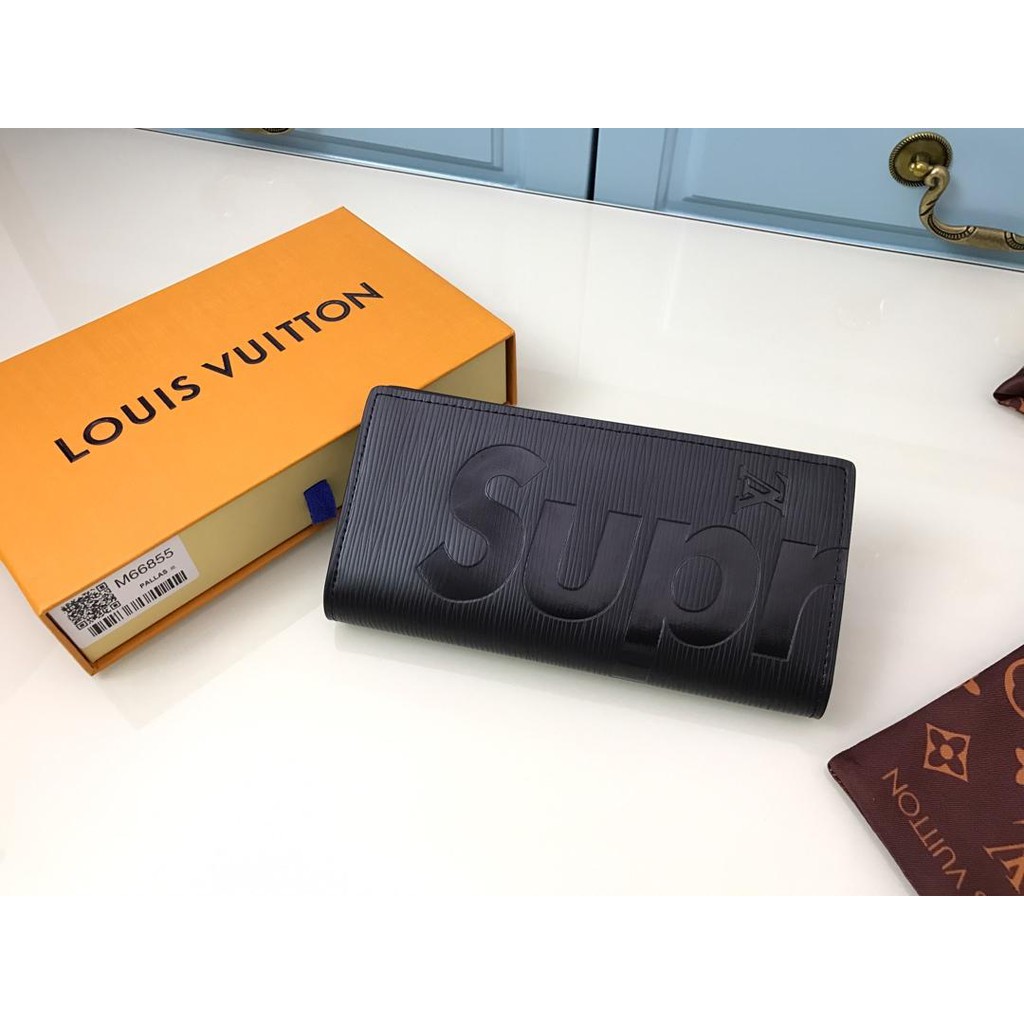 Ly hợp supreme Clutch Bag Casual Leather Zipper Coin Purse Envelope Bags Big Capacity Phone Pouch Bag42 | BigBuy360 - bigbuy360.vn