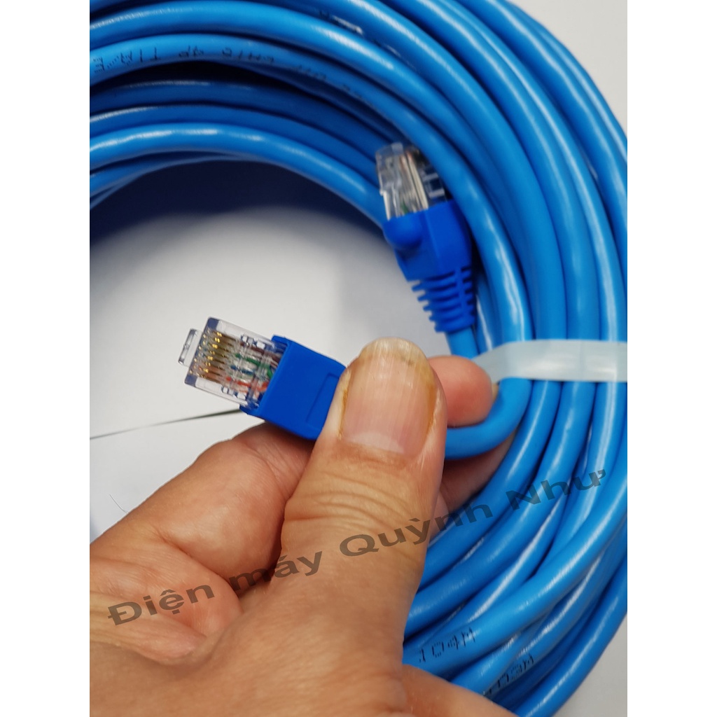 Dây mạng (cáp lan) bấm sẵn 2 đầu RJ45 dài 10m/20m/30m//40m//50m