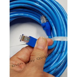 Dây Mạng Cat6 Bấm Sẵn 2 Đầu dài 10m 15m 20m 25m 30m 35m 40m 45m 50m  - Cáp mạng, cáp lan, cáp internet