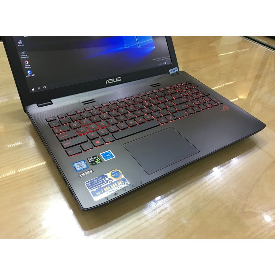 Laptop Xách Tay Asus Gaming GL552VX Core Skylake I7-6700HQ 8CPU, Ram 8GB, SSD 128GB + 1TB | BigBuy360 - bigbuy360.vn