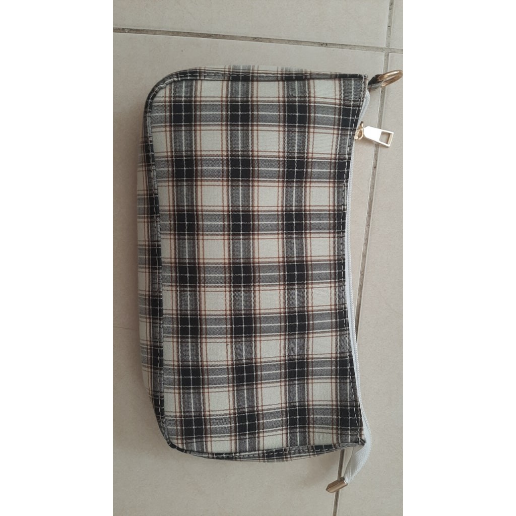 (Sẵn Hàng) Túi kẹp nách kẻ Caro Vintage hottrend KR 180- 4 Màu lựa chọn, Form cứng, Vải Thơm- KARA 180 | BigBuy360 - bigbuy360.vn