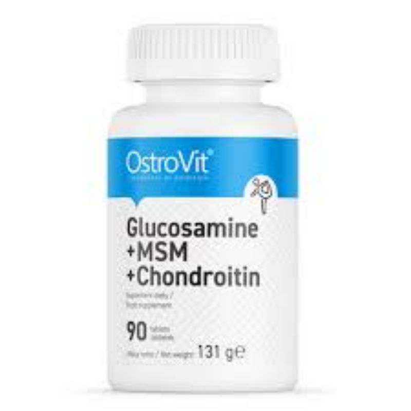 Thực Phẩm Bổ Sung Sụn Khớp Ostrovit Glucosamine + MSM + Chondroitin 90 Viên - Hà Nội Supplement