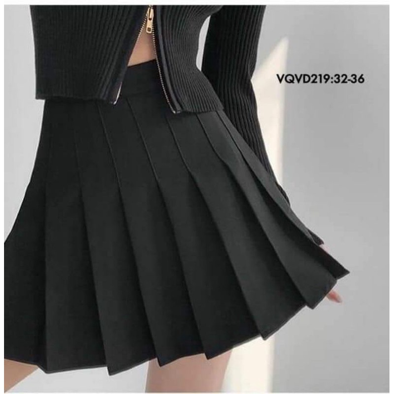 Bigsize - Chân Váy Xếp Ly