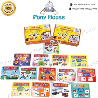 Bộ Thẻ Học Thông Minh 14 Chủ Đề loại to song ngữ tiếng Anh loại chuẩn Glenn Doman Flashcard cho bé từ 0-6 tuổi nhận biết