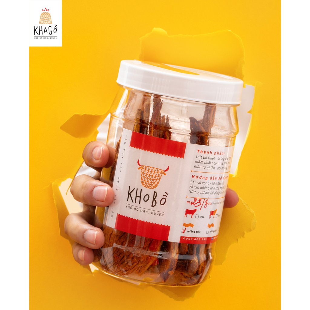 Khô bò Sợi 250gr