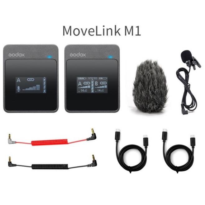 [Mã ELHACE giảm 4% đơn 300K] Micro thu âm Godox MoveLink M1