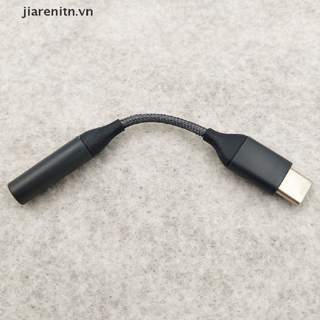 Jiarenitn Type C 3.5 Jack Earphone Audio Aux Cable for USB to 3.5mm Headphones Adapter vn