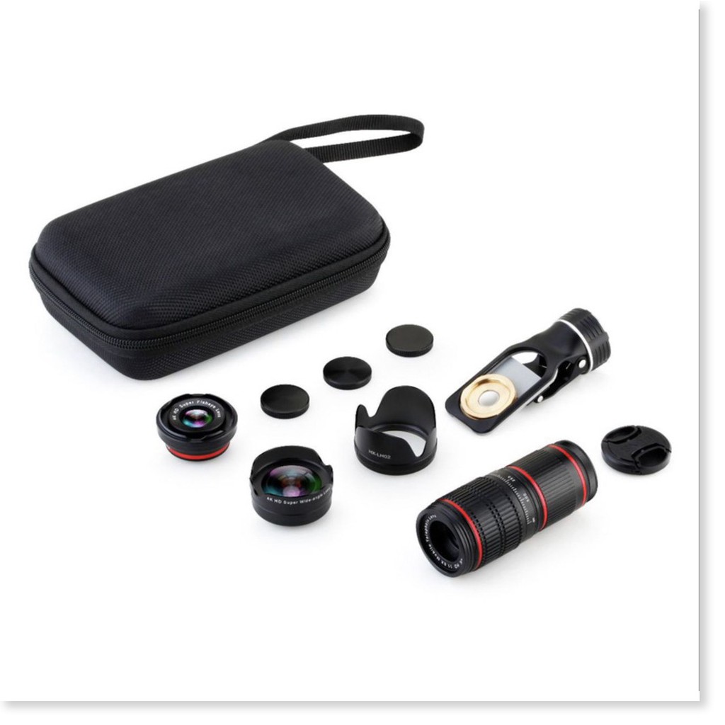 Phone Camera Lens 5 In 1 Telephoto Lens Full Kit Japan 2021    -TTHome