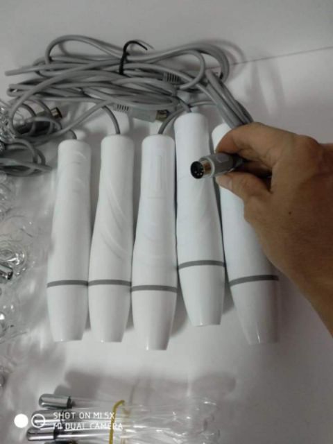 Tay cầm điện tím dùng cho máy 5in1