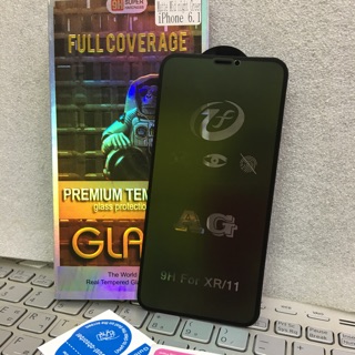Kính cường lực AG iphone XR/iphone 11 6.1 chống bám vân tay+chống nhìn trộm