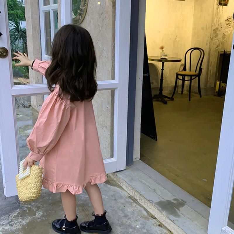 Đầm công chúa phong cách Hàn Quốc xinh xắn cho bé gái từ 2 đến 7 tuổi