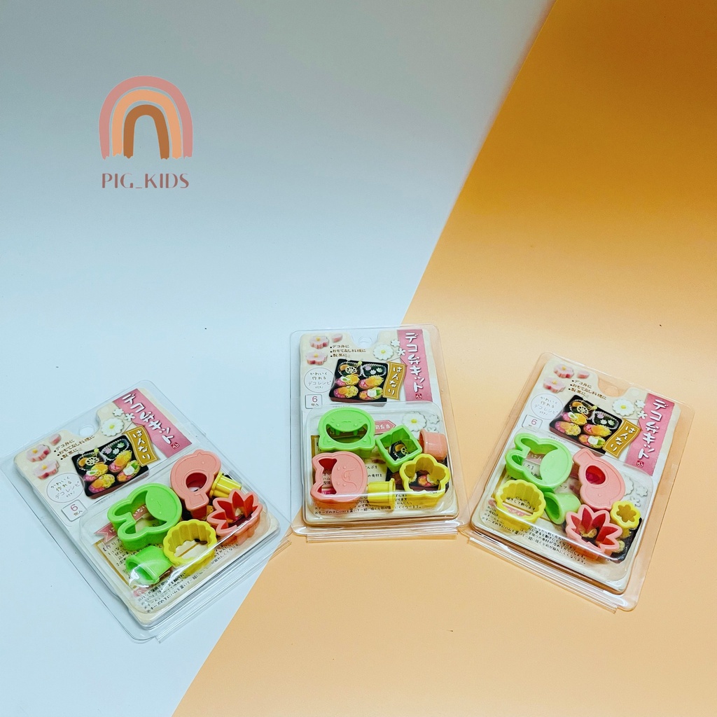 Khuôn Làm Cơm Cho Bé Ép Tạo Hình Đồ Ăn Dặm Dễ Thương