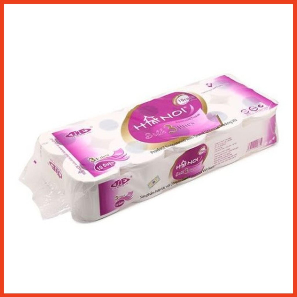 GIẤY VỆ SINH HÀ NỘI TÍM CÓ LỖI