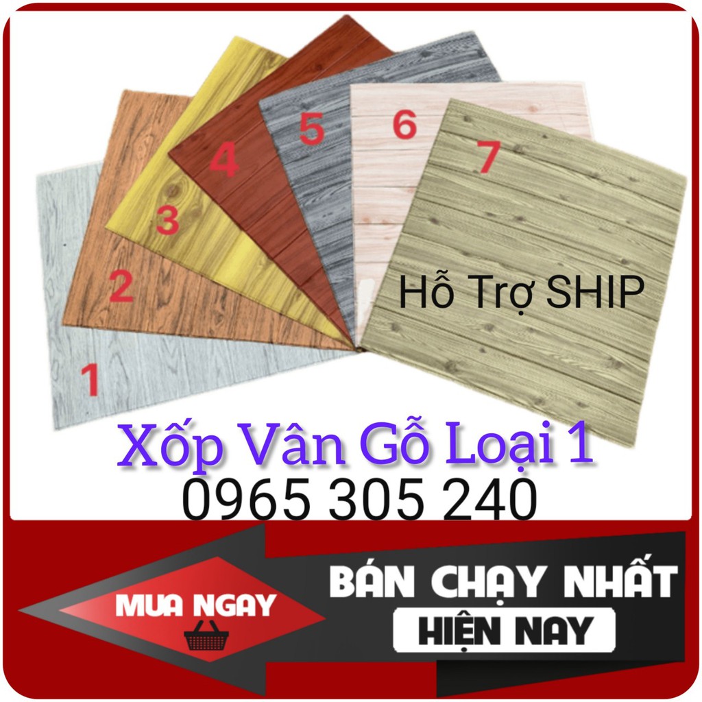 [FREE SHIP] XỐP DÁN TƯỜNG 3D GIẢ GỖ SANG TRỌNG , CÁCH ÂM CÁCH NHIỆT - LOẠI 1 GIÁ RẺ | BigBuy360 - bigbuy360.vn