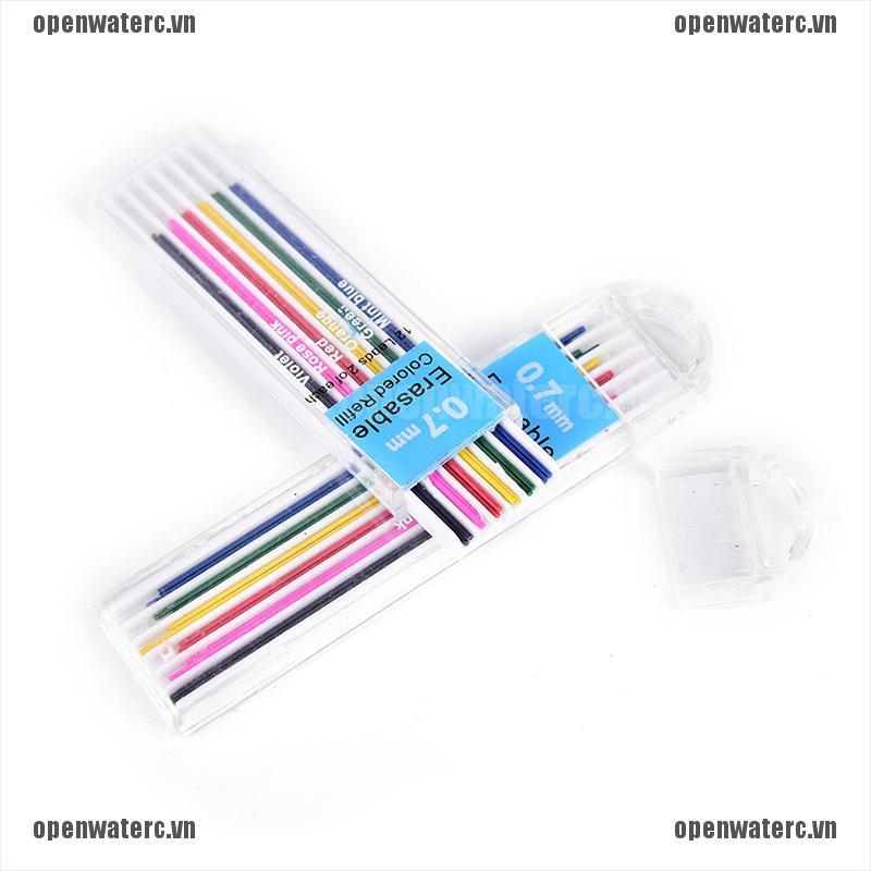 1 Hộp Ruột Bút Chì Bấm 0.7mm Thay Thế