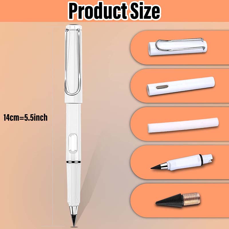 Bút Chì Mực Không Có Thể Xóa Được Thiết Kế Độc Đáo Tiện Dụng Màu Sắc Ngẫu Nhiên