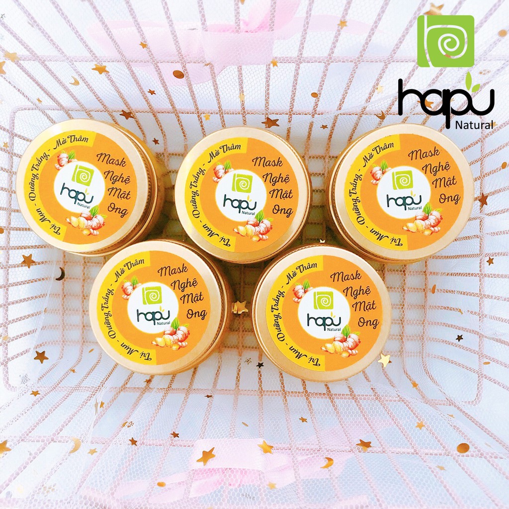 Hũ Nghệ Mật Ong HaPu Organic 50Gram