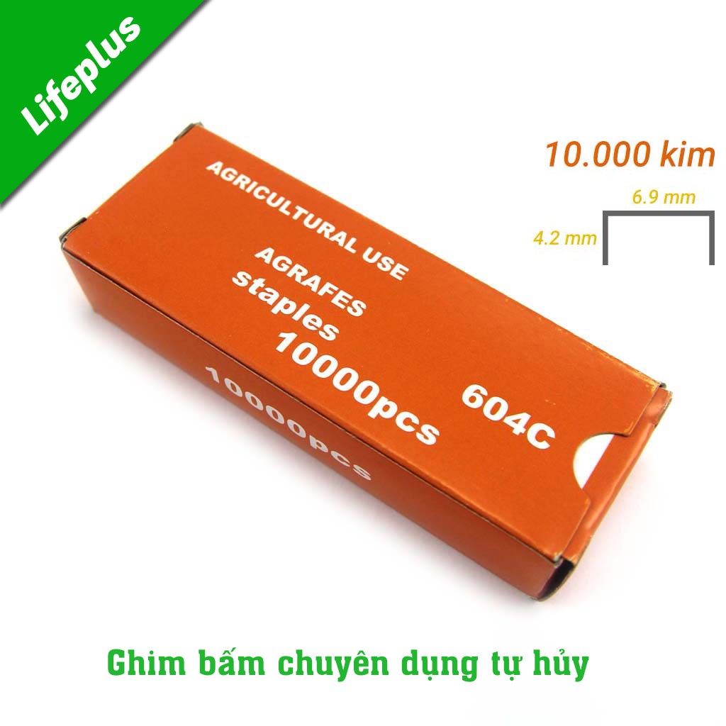 Hộp ghim bấm 604C 10000 kim cho dụng cụ buộc cành cây tự động