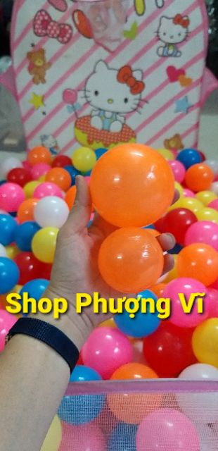 Túi 50 quả bóng size lớn 8cm hàng Việt Nam.