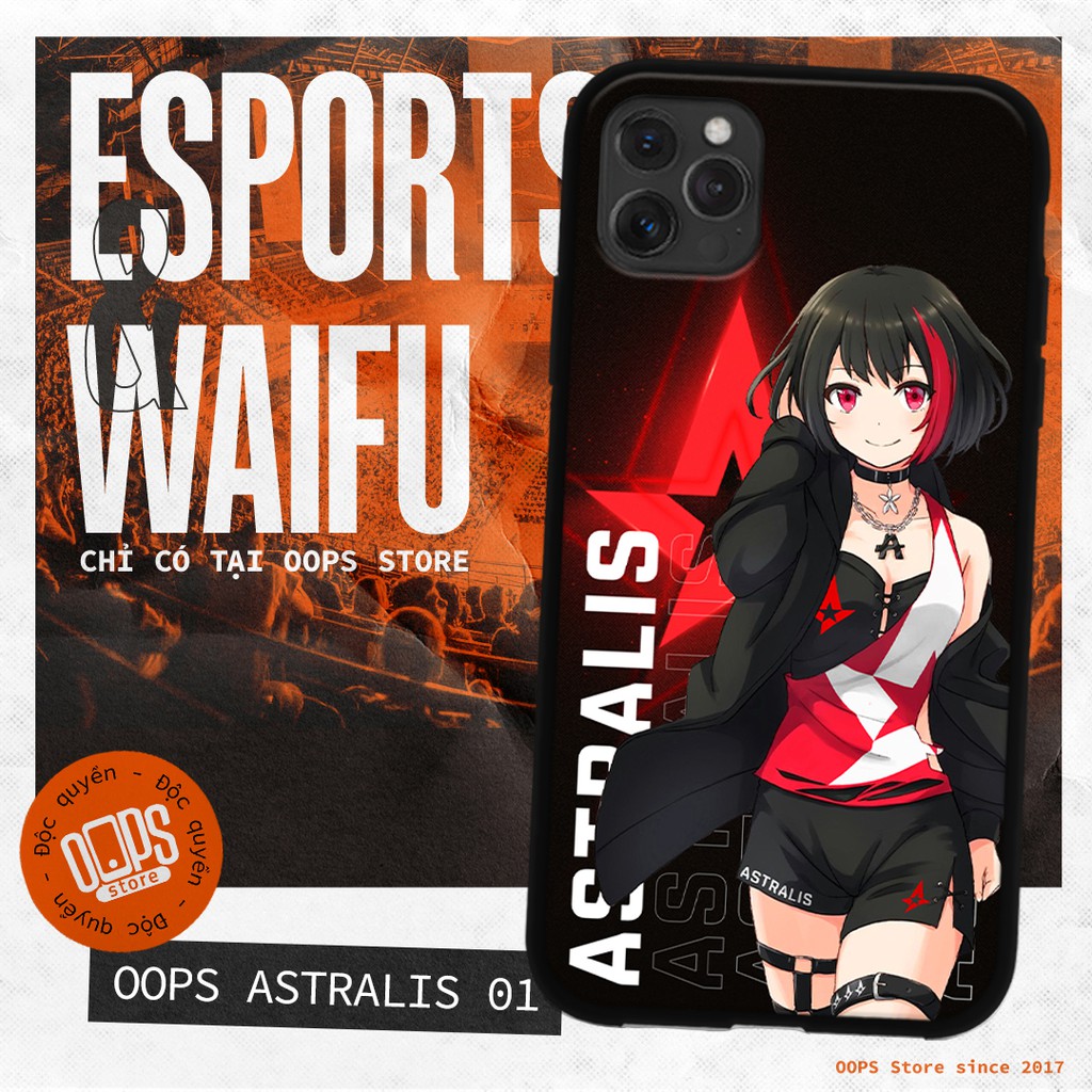 Ốp lưng Esports Waifu Team Astralis dành cho iPhone